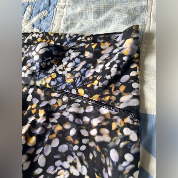 Lululemon Womens Fast and Free Tight II Patterned Leggings Metropolis Glow 6 - Picture 4 of 12